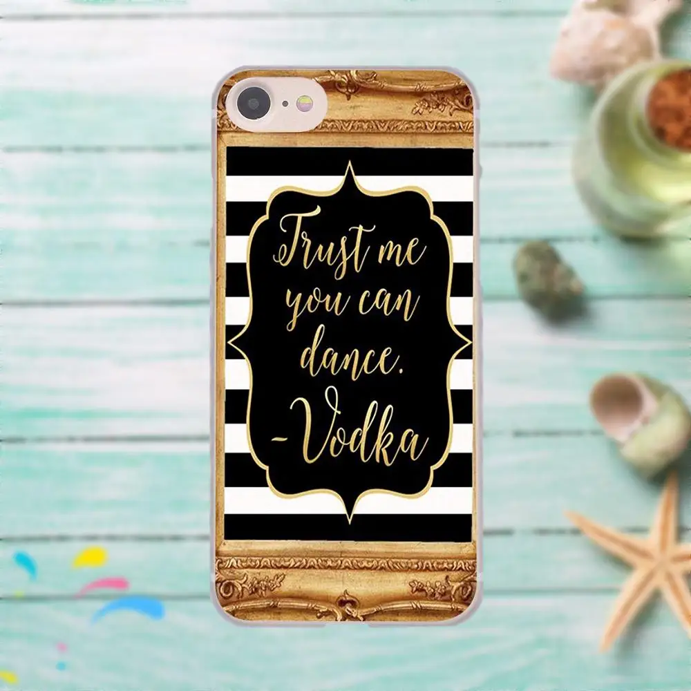 Мягкий резиновый чехол для телефона Samsung Galaxy A3 A5 A7 J1 J2 J3 J5 J7 2015 2016 2017 Trust Me You Can Dance
