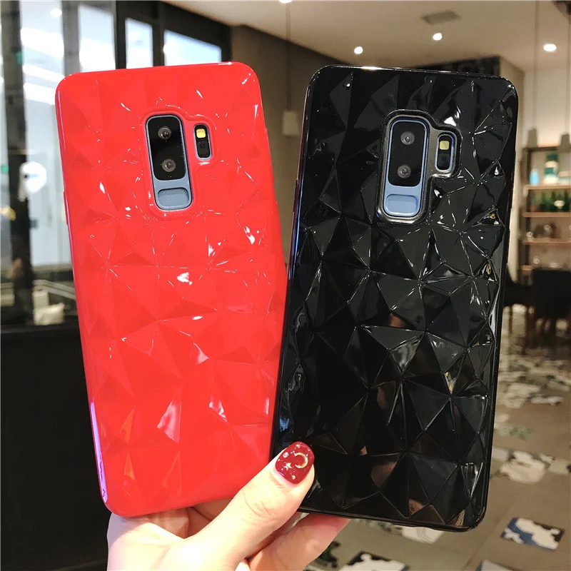 Чехол Lovebay с алмазной текстурой для samsung Galaxy S7 Edge S8 S9 Plus Note 8 9 чехол телефона