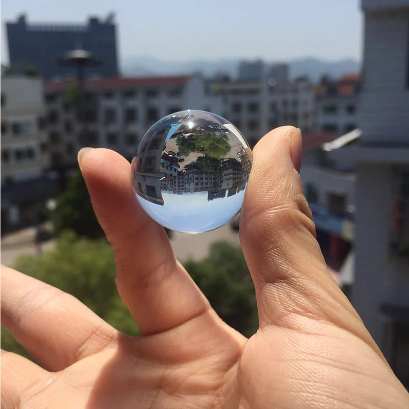 30 мм контактный жонглирующий шар 100% прозрачный хороший хрустальный сценический