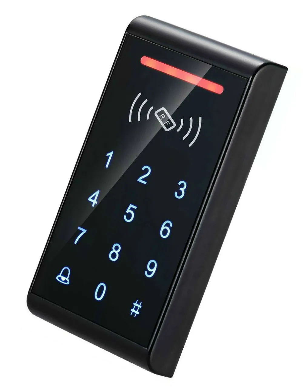 Сенсорного экрана RFID контроля доступа с EM/ID карты и пароль, 800 карты двери системы контроля доступа