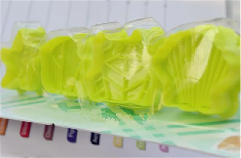 Пластиковый Плунжер для печенья 4 шт./лот|biscuit cookies|cookie biscuitcookie cutter |