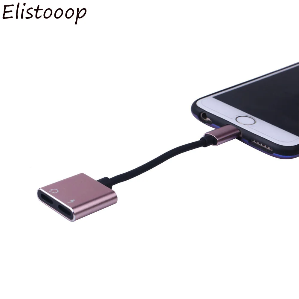 Для Lightning to Dual для 2в1 зарядка аудио адаптер наушники кабель конвертер Apple iPhone |