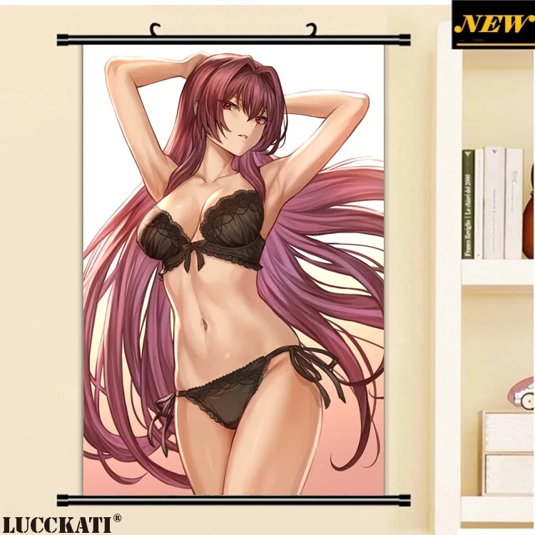 40X60 см Fate grand order Fate/go Fgo видеть через каплей ноги мультфильм аниме Настенная картина плакат прокрутки холст живопись 30