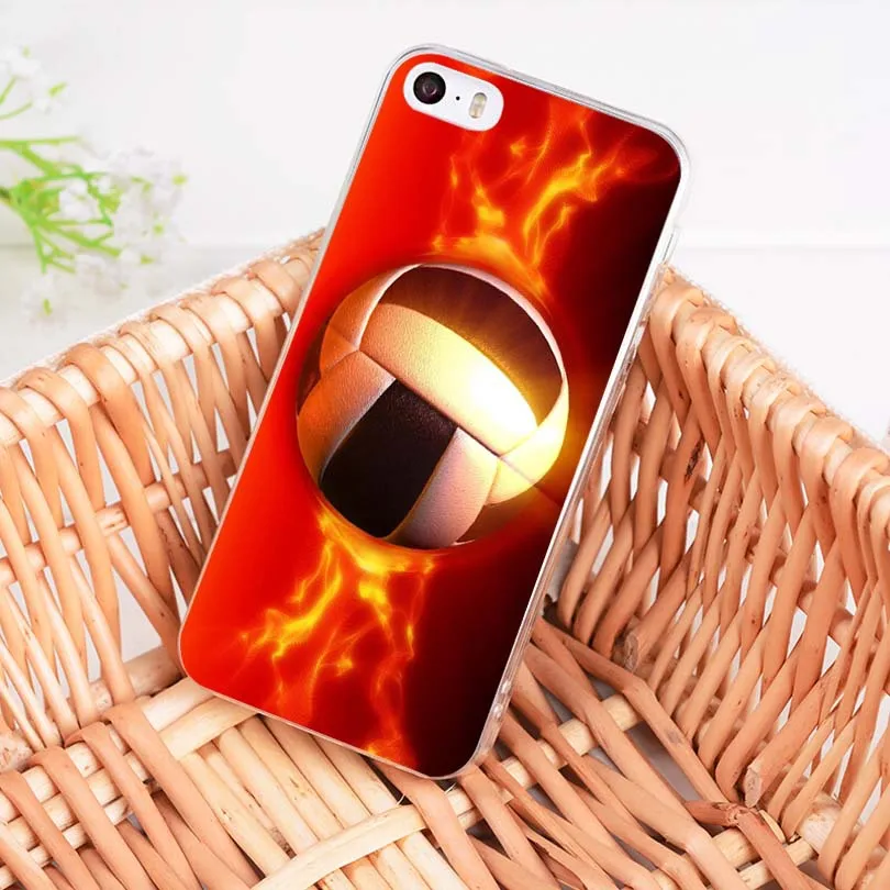 MaiYaCa огонь волейбол спорт вода Мягкий ТПУ чехол для телефона iPhone 8 7 6 6S Plus X 5 5S SE 11pro