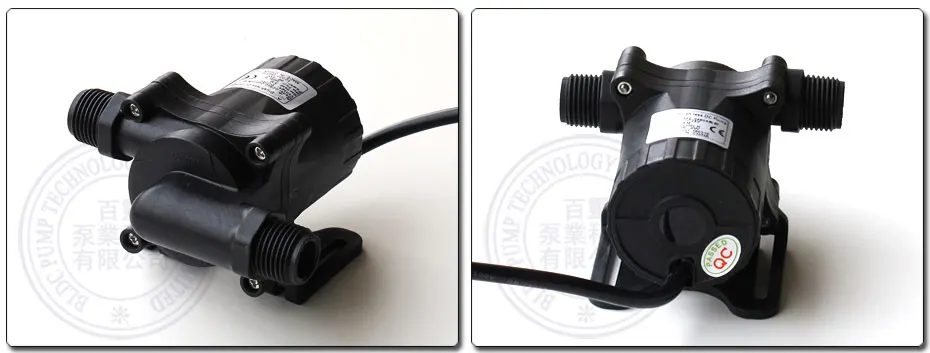 12 вольт DC водяной насос DC50C-1260S 2100LPH 6 м Мини центрифал погружной насос Прямая с фабрики