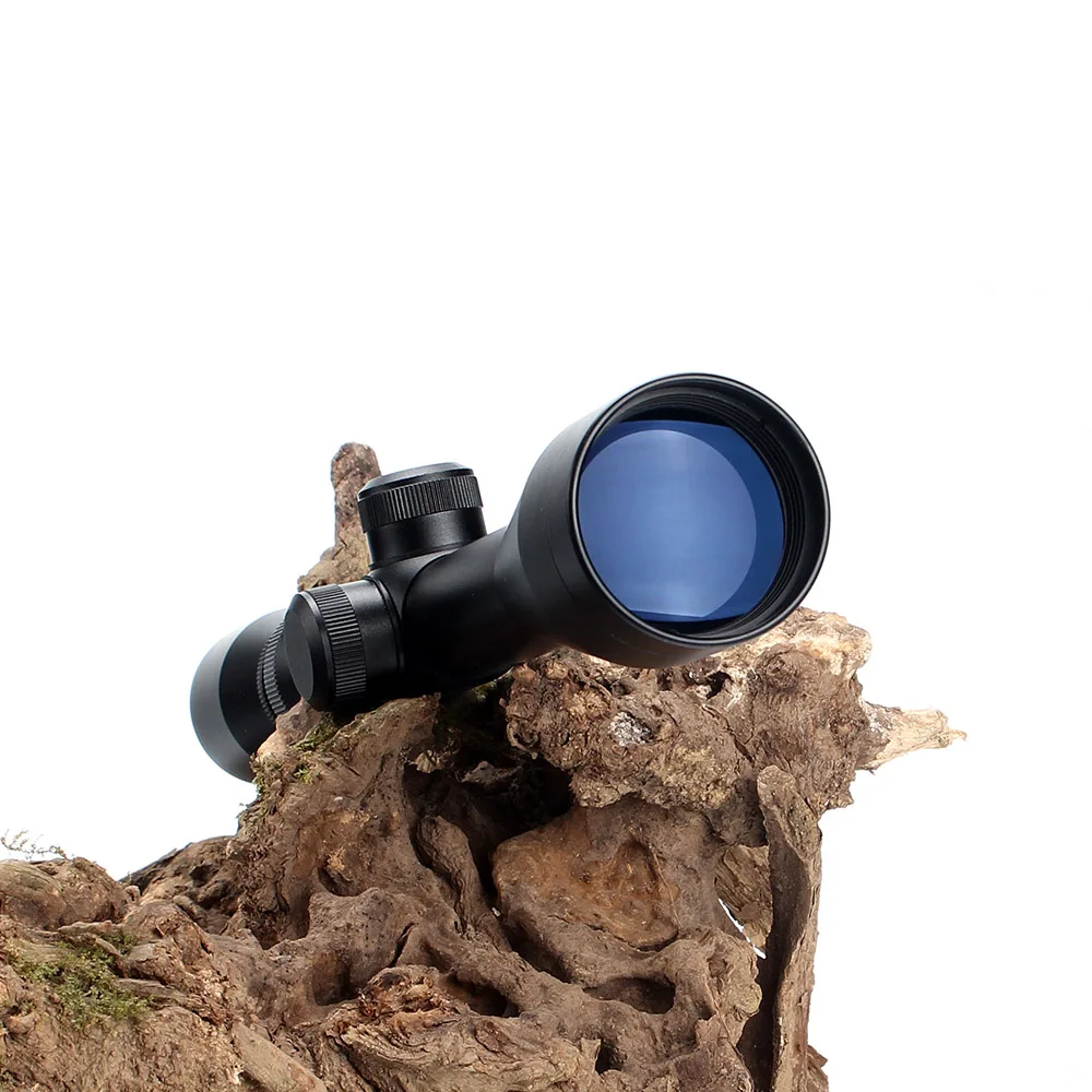 Ohhunt Охота Airsofts прицел 4-12X50EG Тактический Воздушный пистолет Красный Зеленый точечный Лазер прицел голографический оптический прицел