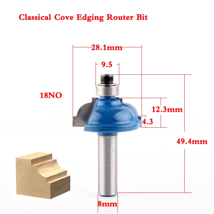 

Фреза по дереву CHWJW 8 мм