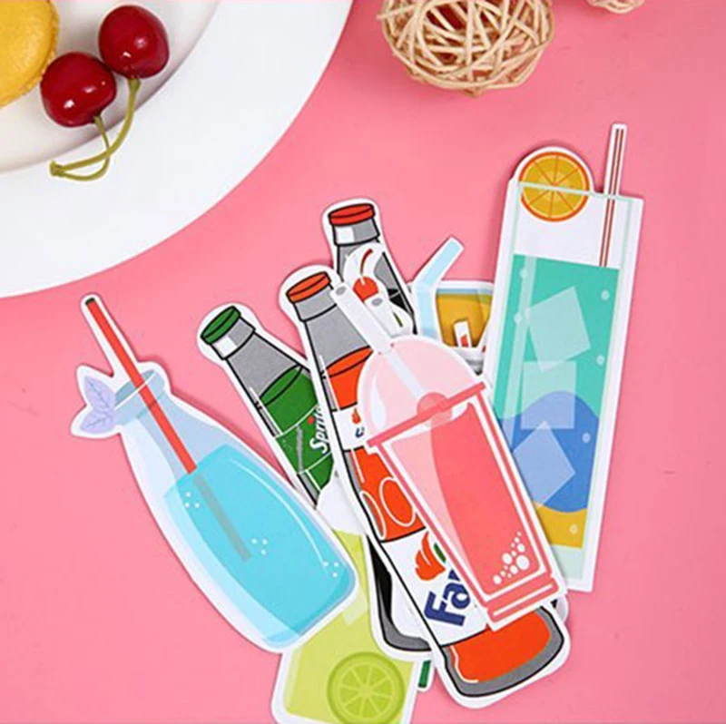 Доступные дизайнерские закладок ручной окраски 30 шт. | Канцтовары для офиса и