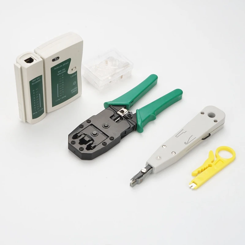 Клещи для сетевого кабеля обжимные клещи/профессиональный тестер Rj45 Rj11 Rj12 Cat5 Utp Lan