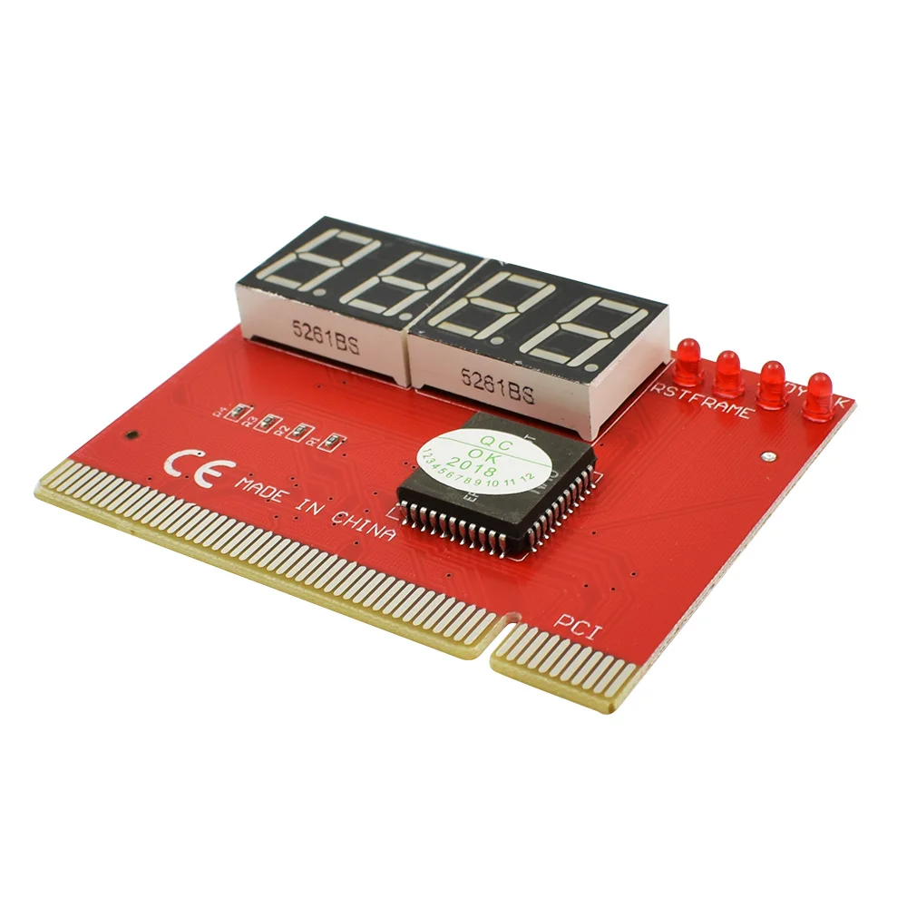 ThundeaL компьютер PCI открытка материнская плата 4 цифровой СВЕТОДИОДНЫЙ дисплей