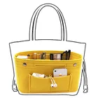 Внутренняя сумка LHLYSGS Obag из фетровой ткани, женская модная сумочка с несколькими карманами, хранилище косметичка Органайзер Сумка, аксессуары для багажа