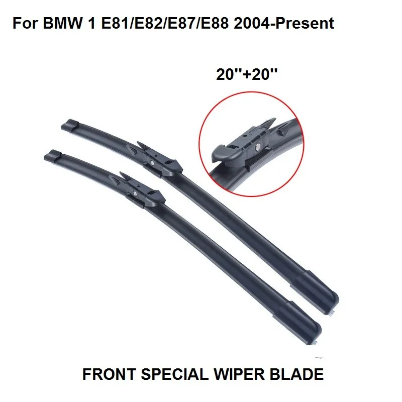 

Для BMW 1 e81/e82/E87/e88 2004-настоящее 20 ''+ 20'' Стеклоочистители Лезвия интимные аксессуары для авто резиновые Стеклоочиститель
