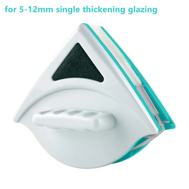 for 5-12 mm glass Магнитный очиститель стекла для мытья окон Двухсторонняя щетка для мытья окон высокого здания стекло es поверхность стеклоочиститель остекление инструмент для очистки - Цвет: for 5-12 mm glass