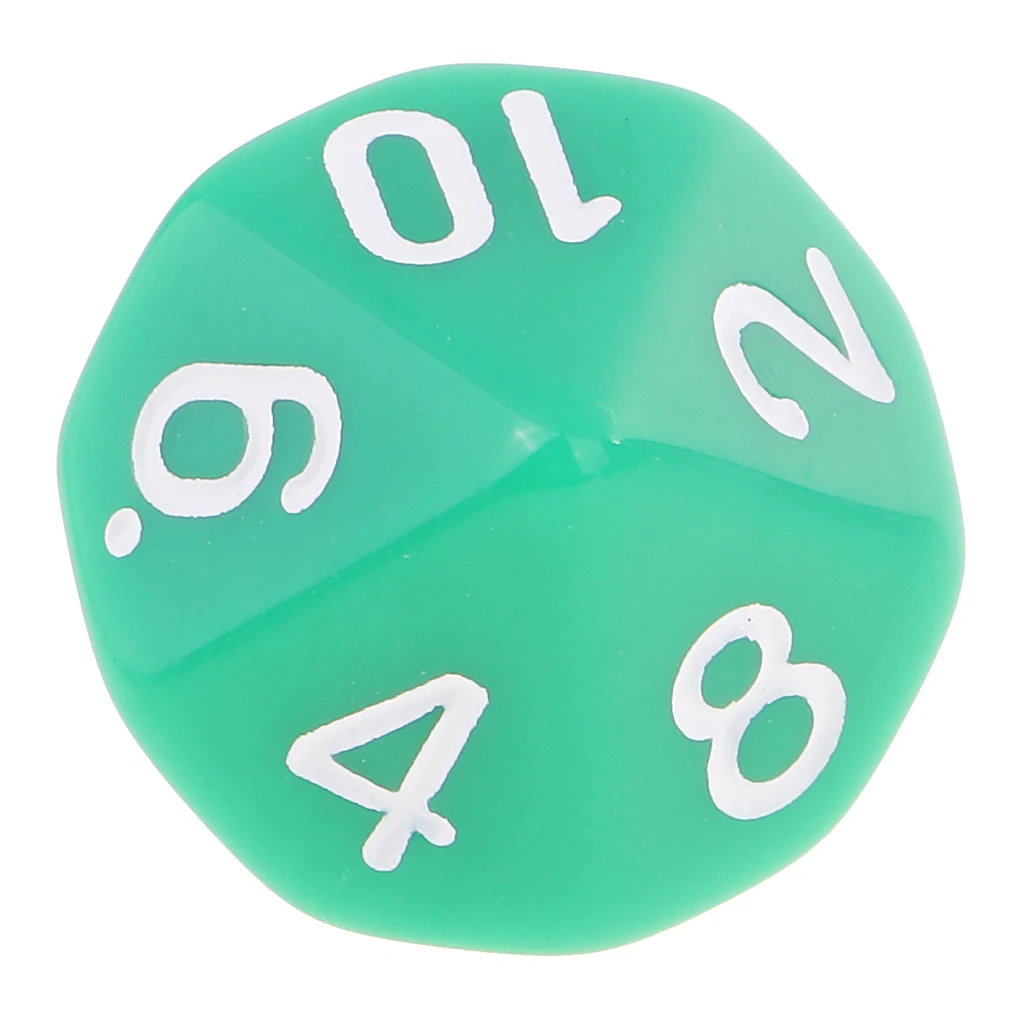 Perfeclan 10 шт. 10 сторонних игральных костей D10 многогранные игральные кости для подземелий и драконов игры 10 сторонних игральных костей для развлечений