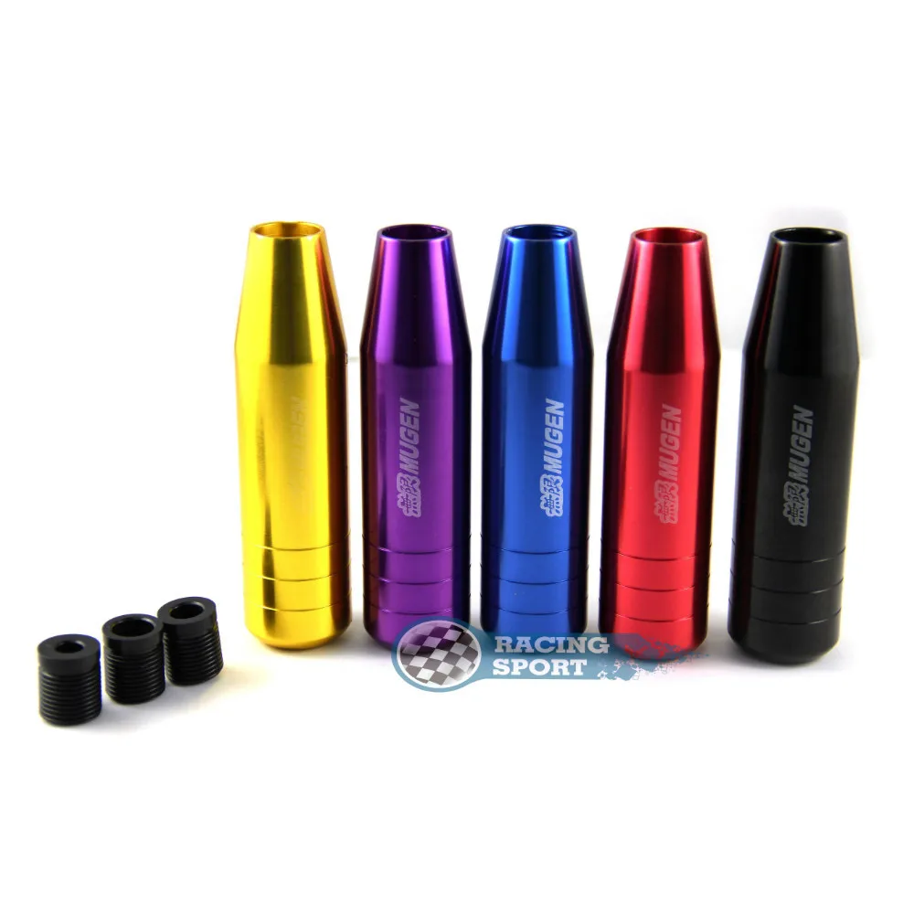 РУЧКА ПЕРЕКЛЮЧЕНИЯ ПЕРЕДАЧ MT Gear Shift Knob Mugen Manual Shifter Lever 13CM для универсальных автомобилей vw bmw audi peugeot kia dodge subaru volvo on.