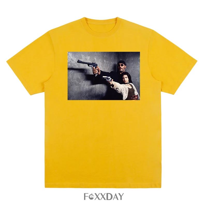 Футболка для мужчин и женщин Leon Teach Matilda Shoot Top Tees футболка в стиле хип хоп рок