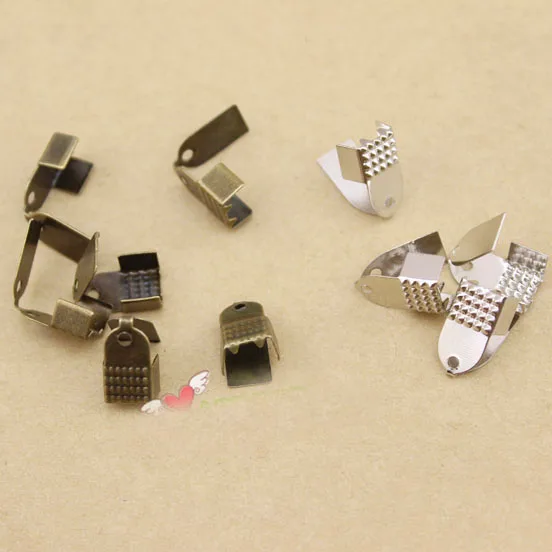 ОБЖИМНАЯ нить для кожаного шнура 6 мм ранцевая застежка ожерелья-чокера