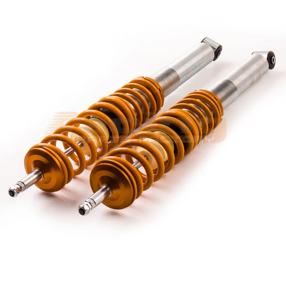 Снижение подвеска Coilover комплект для VW MK2/MK3 гольф и JETTA-оранжевый стойки 83-98 JETTA mk2