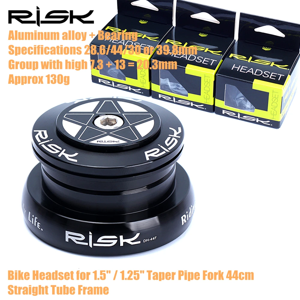 Велосипедная гарнитура с внешним подшипником велосипедная для конической