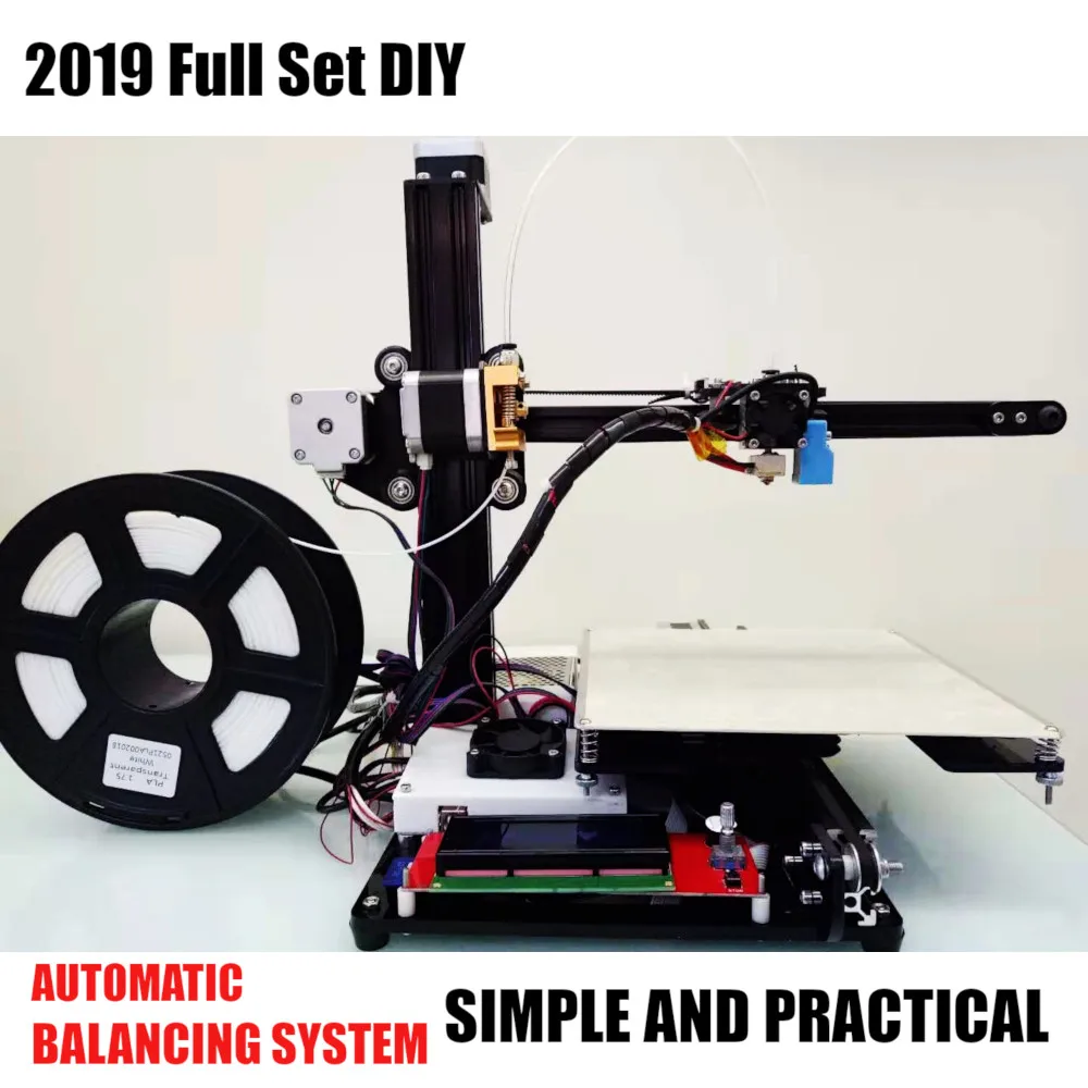 Высококачественный семейный 3D принтер DIY настольный автоматический нивелир