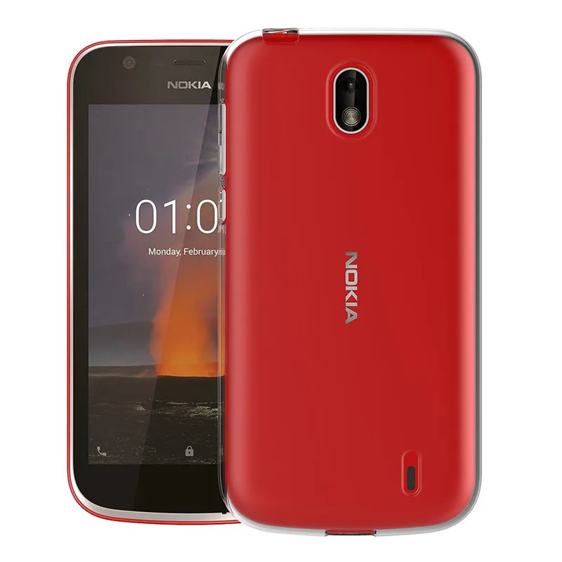 Чехол для Nokia 1 чехол 2018 Мягкая силиконовая задняя крышка телефона TA-1047 TA-1060 TA-1056