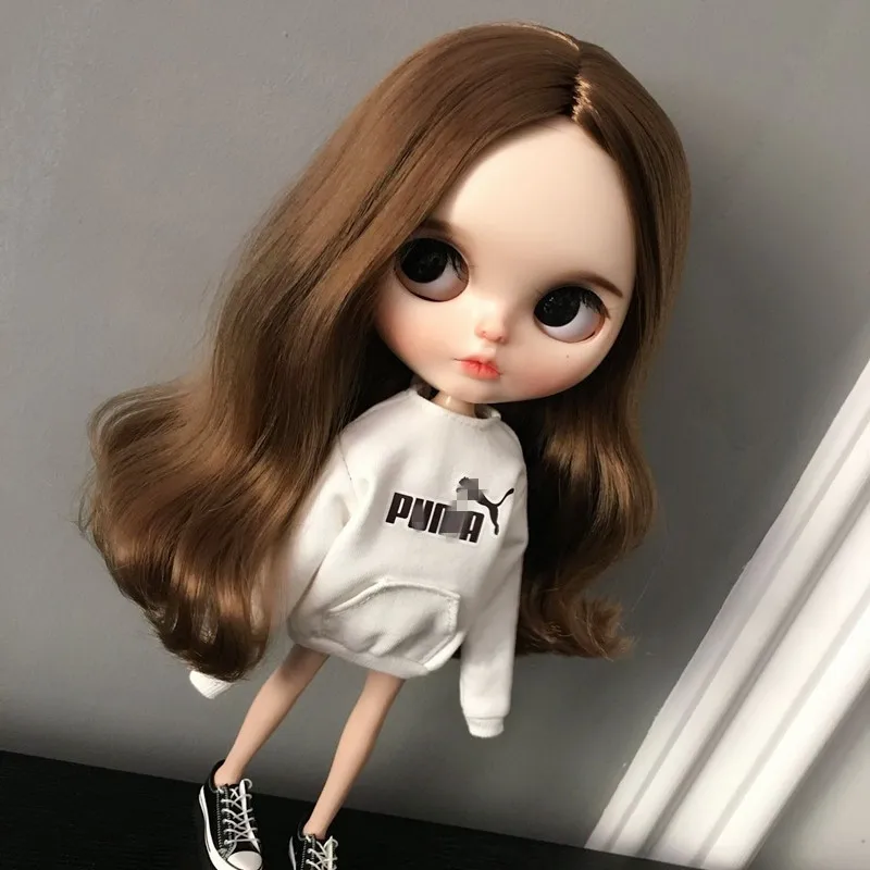 Одежда для куклы Blyth Крутая толстовка с длинным рукавом 30 см одежда Kurhn Licca Azone ob24