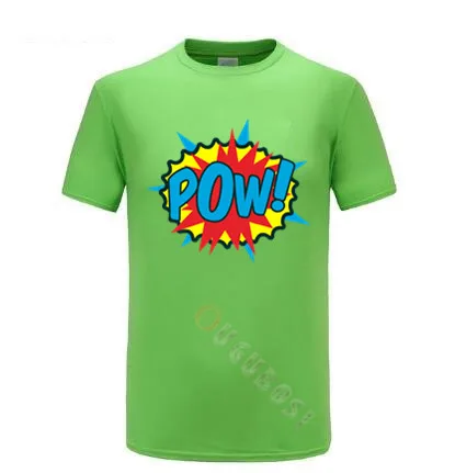 POW &quotпоп арт&quot Для мужчин S футболка художника подарок POPART комикс мультфильм 100%