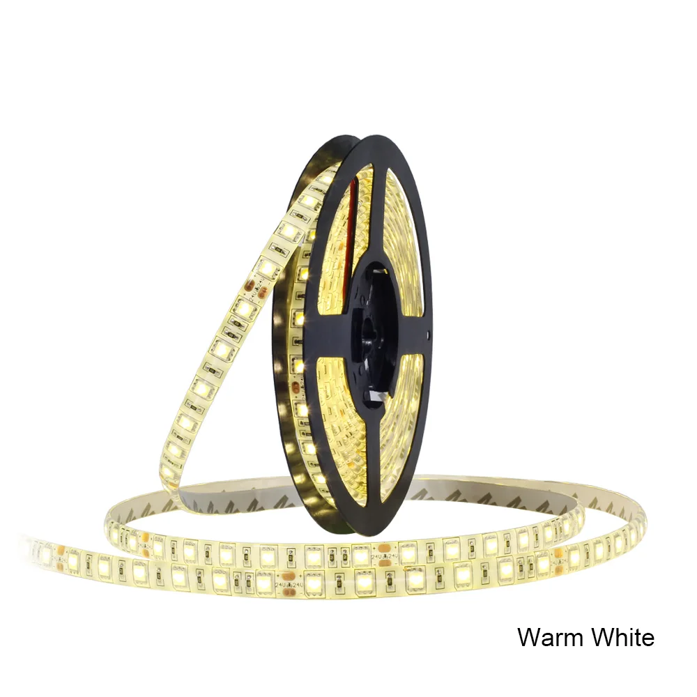 5 м/лот Светодиодная лента постоянного тока 24 В 60 светодиодов/м IP65