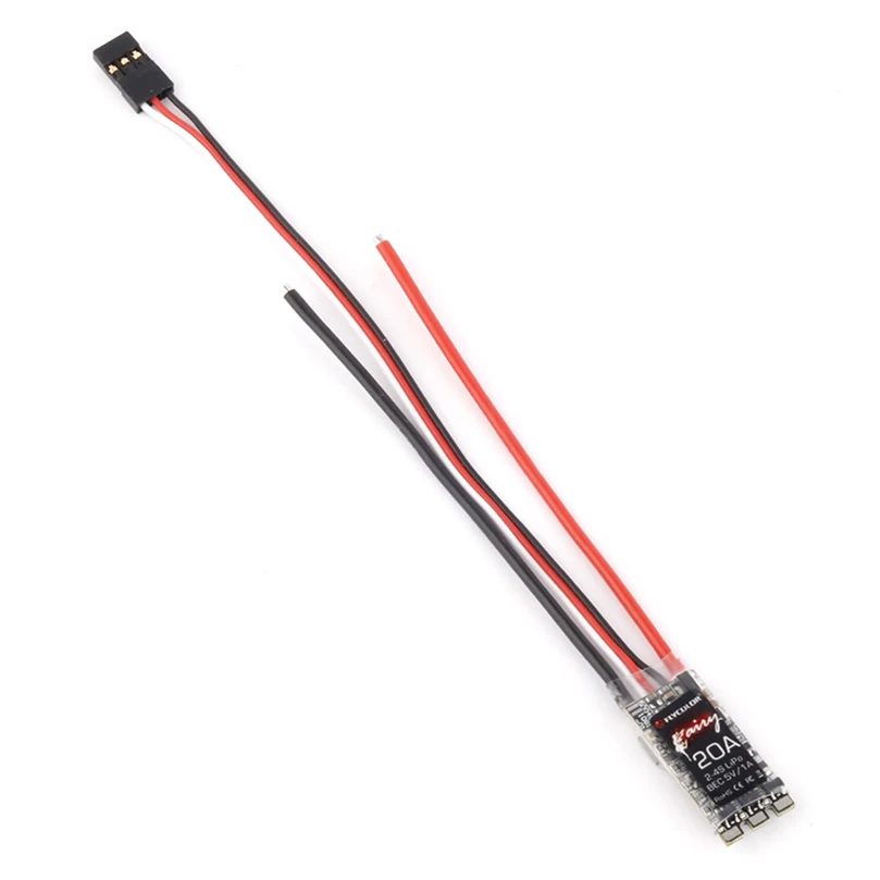 Flycolor 20A 2 ~ 4S LiPo контроллер скорости бесщеточный ESC для 210 215 RC Квадрокоптер|Детали и