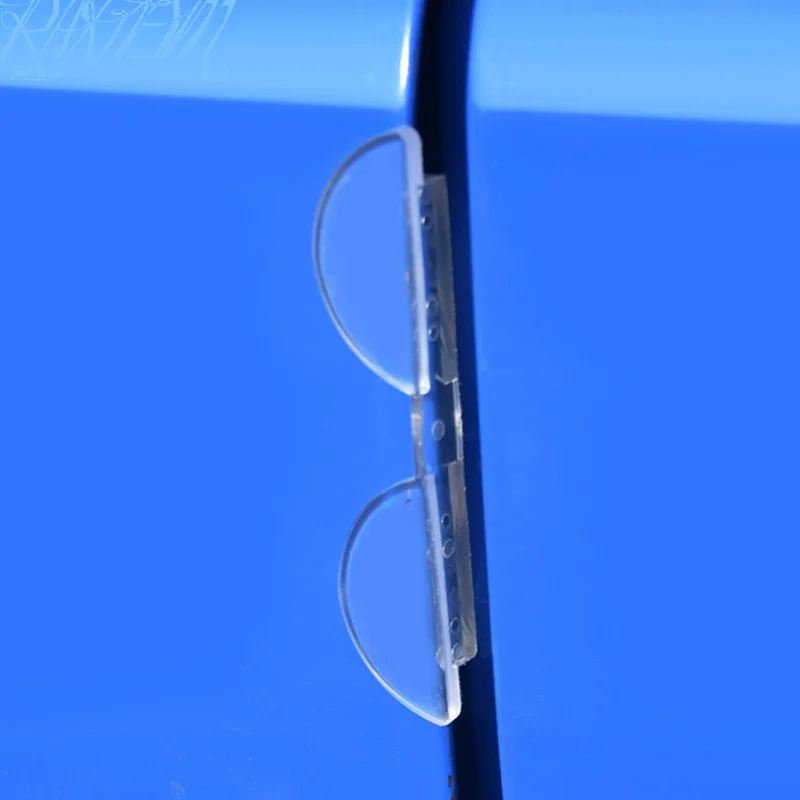 4 шт./компл. ПВХ Защитные щитки для края автомобильной двери нижний угол Защита от