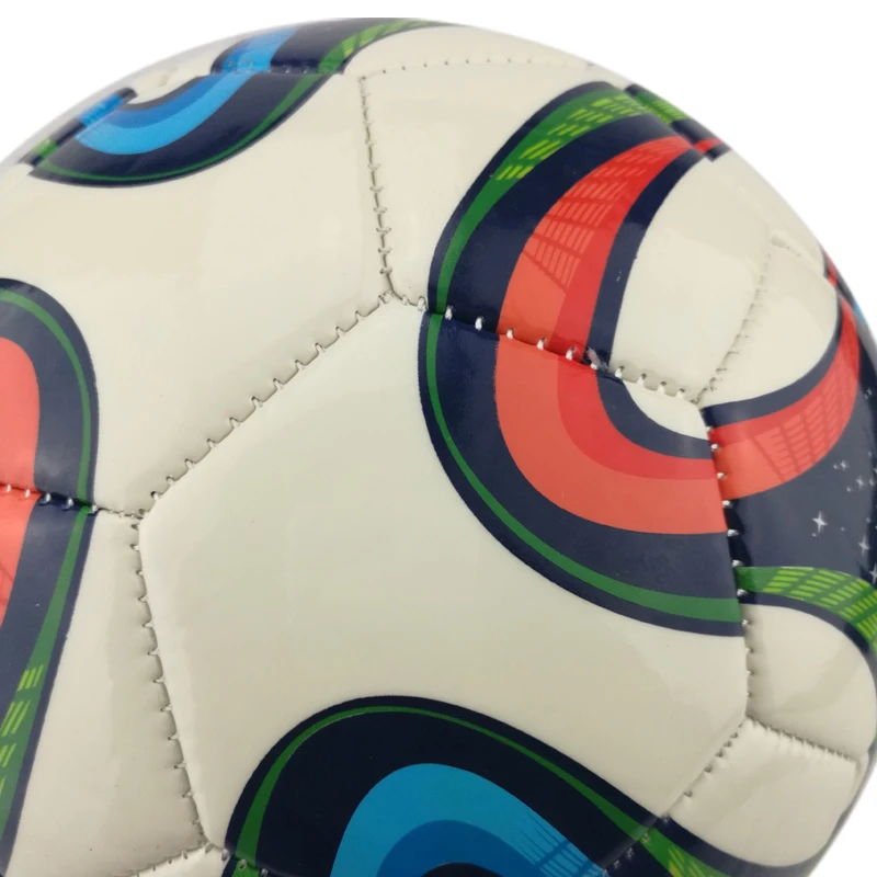 Размер 4 красочные камень ПВХ машинная строчка Чемпионат Мира По Футболу СПОРТ