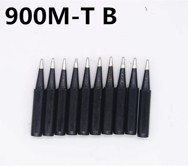 NOVFIX 5 шт./лот черный 900M-T-B I K 2.4D 1.2D 2C 3C тип железная головка сварочный наконечник паяльник наконечник