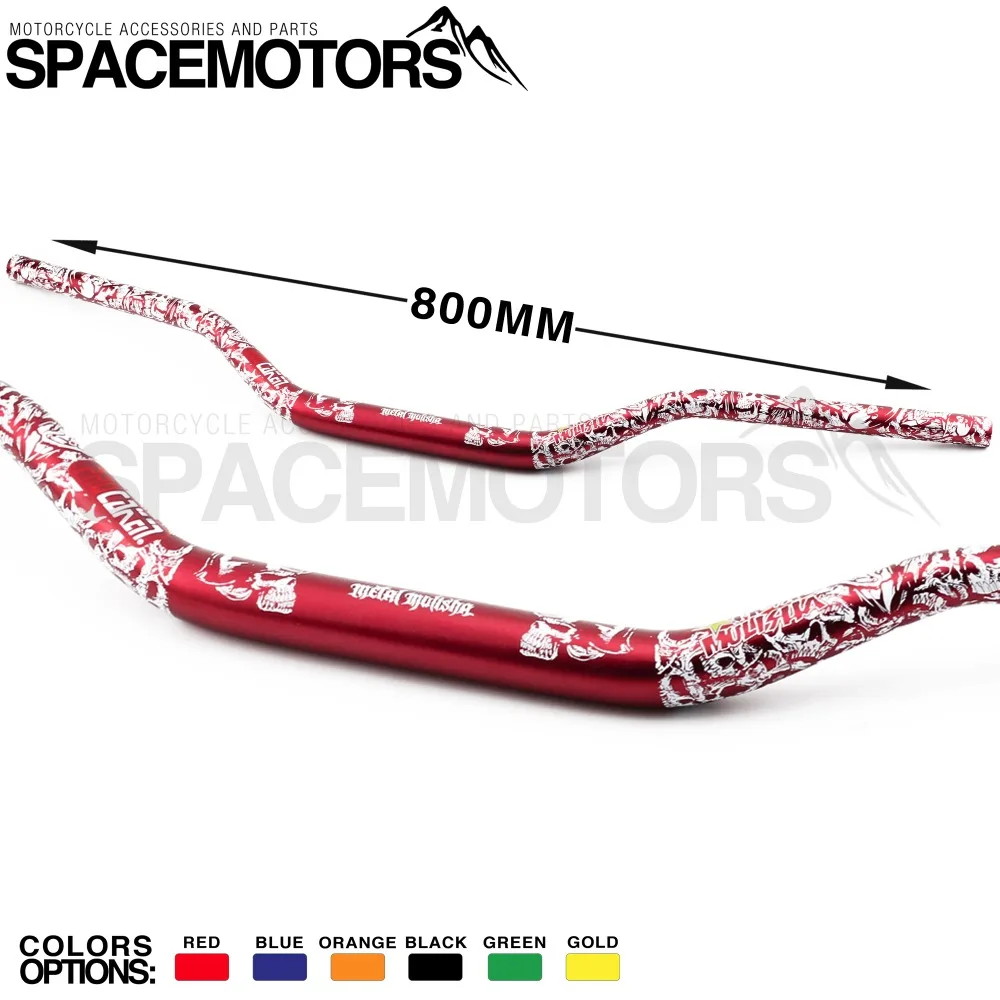 Профессиональный CAKEN Mulisha 1-1/" fatbar руль 28 мм Мотокросс dirt pit bike рукоятка KX KXF KTM KLX KVX dtracker 125 200 250 300 400 cc