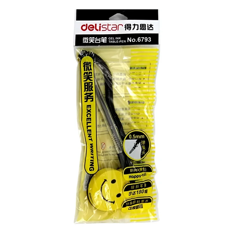 6 шт./лот милая Экологически чистая настольная ручка премиум класса высокое