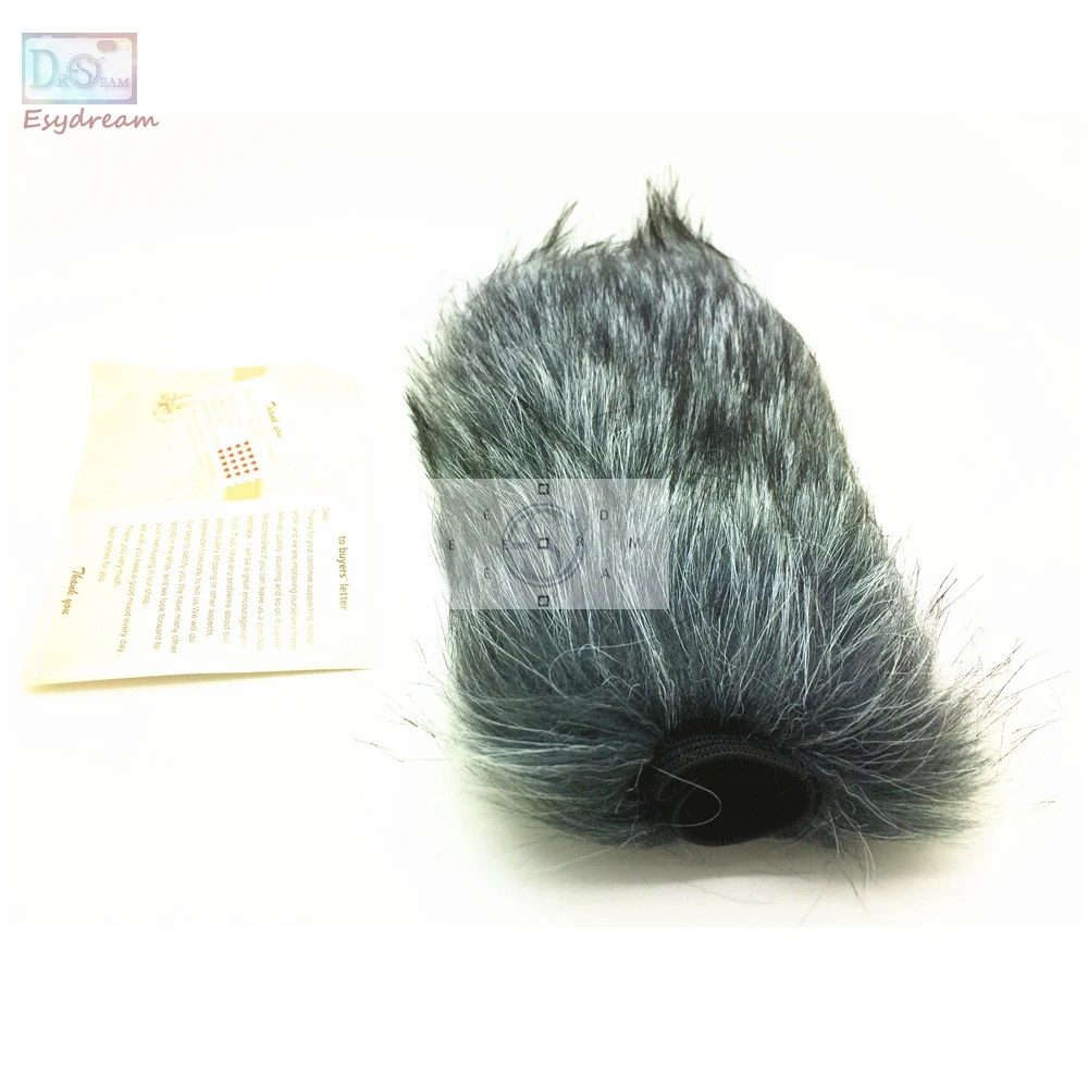 Наружная пушистая Крышка для ветрового стекла защита от ветра фотографического