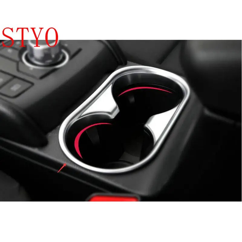STYO автомобиль ABS рамка держателя стакана воды украшения крышка отделка для Mazdas CX 5