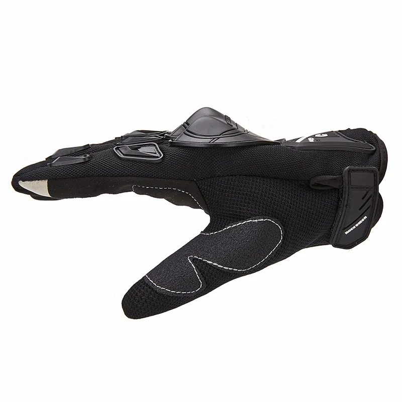 ROCK BIKER Motorcycle Gloves Summer Full Finger Touch Screen Motocross Racing Black Moto Breathable Motorbike | Автомобили и