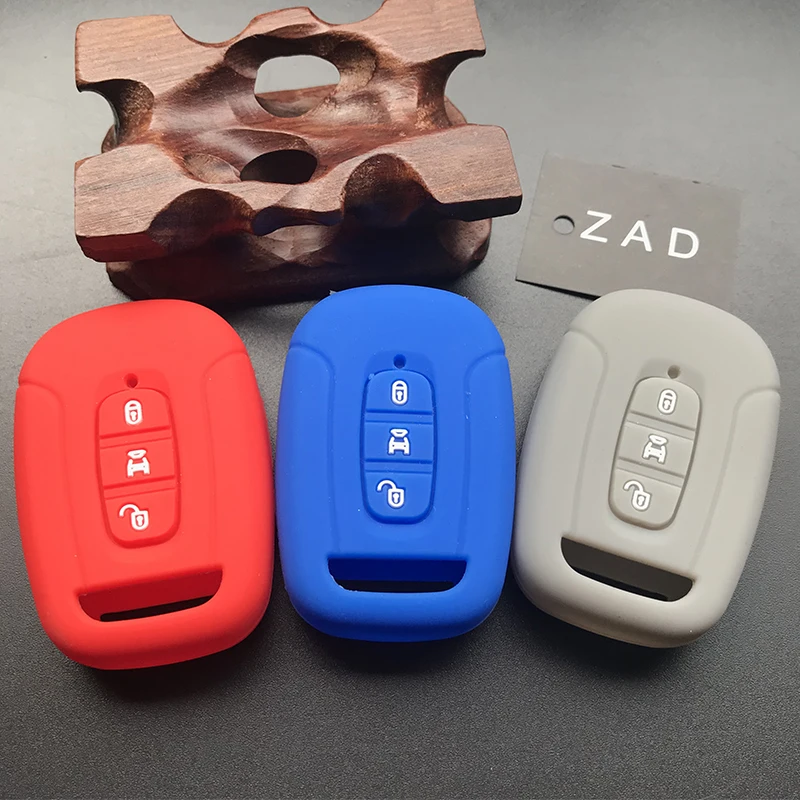 ZAD силиконовый резиновый автомобильный чехол для ключей, защитный комплект fob для Chevrolet Captiva держатель дистанционного управления 3 Смарт-Кнопка оболочки