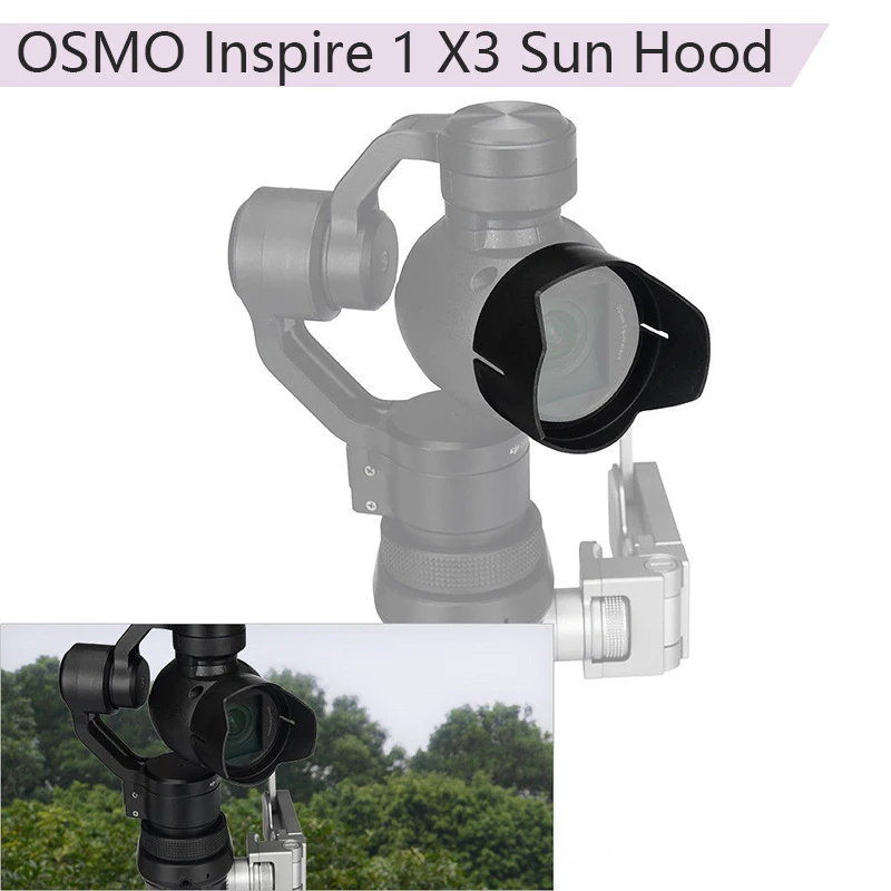 Защитная крышка для объектива солнцезащитный козырек от солнца DJI OSMO Inspire 1 X3
