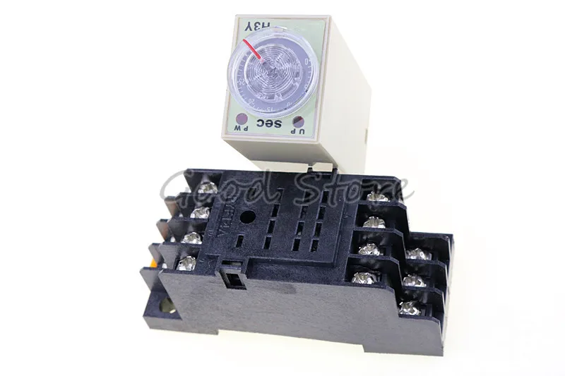 1 комплект H3Y-4 0-30Sec 12V Реле времени задержки мощности контроллер ST6P-4 | Обустройство