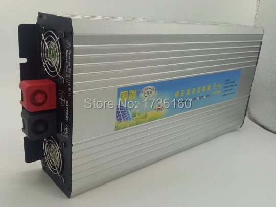 

3000W DC12V to AC110V or AC230V 50HZ/60HZ Pure Sine Wave Inverter, peak power 6000w inversor de energia solar