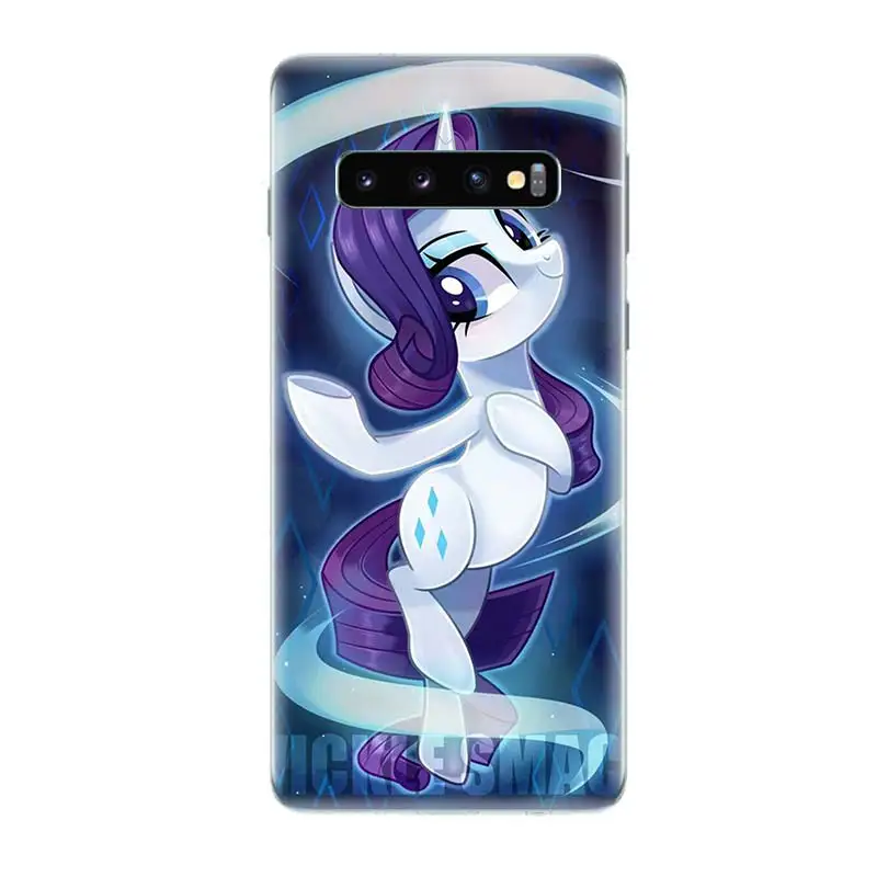 Модный силиконовый чехол для телефона My Little Pony samsung Galaxy S10E S10 S9 S8 Plus Note 9 8 S7 S6 Edge