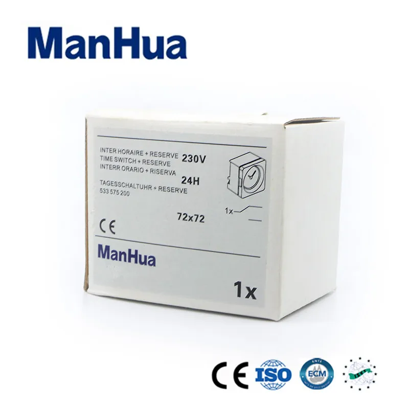 ManHua 220VAC MH711(AH711) аналоговый таймер с мини электрический muntifuncation кварцевый механический таймер