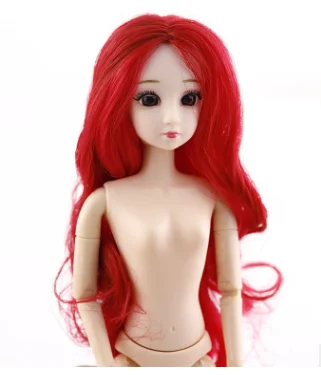 H Мини BJD куклы 3D синий фиолетовый глаза с 20 подвижных суставов Мода DIY куклы 22 стиля для девочки подарок - Цвет: H