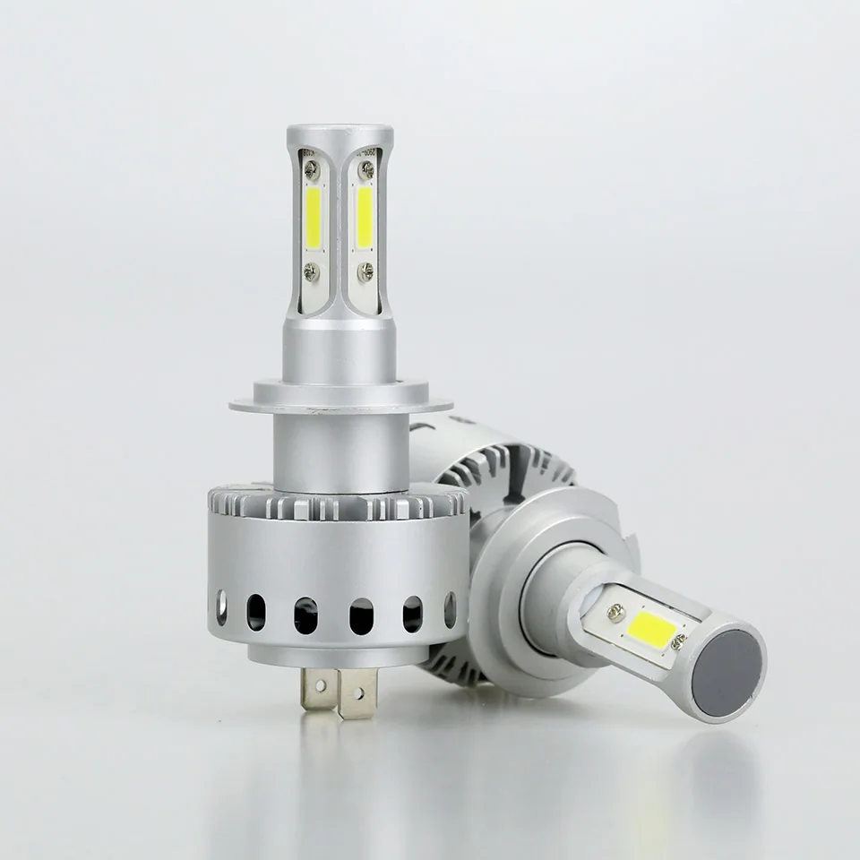 ANMINGPU лампы для фар 6500K COB светодиодный H7 Universal Lamp Led 12000LM 90W 12V 24V LED Автомобильные