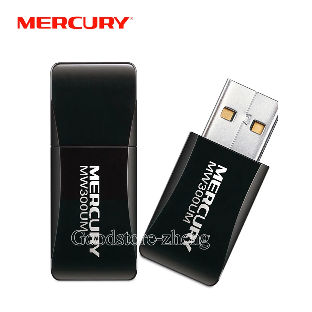 

Mercury MW300UM ультра-маленький 300M Беспроводной USB Wifi приемник адаптер