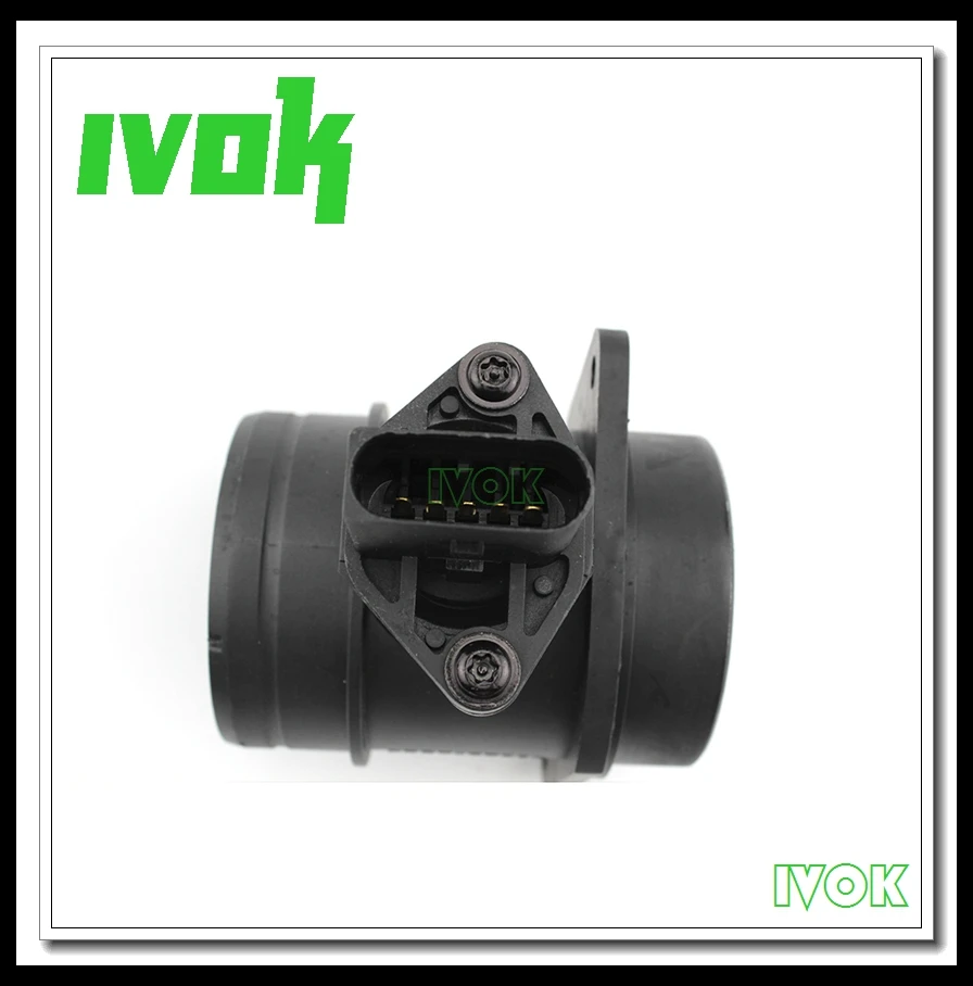 Высокое качество MAF массового расхода воздуха Датчик для Volkswagen VW Beetle Golf Jetta 1.9L 038906461C 0281002757