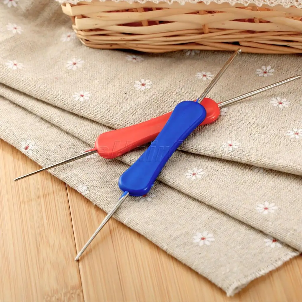 Двойные спицы для вязания свитера Hicello 2 дюйма крючки аксессуары шитья из