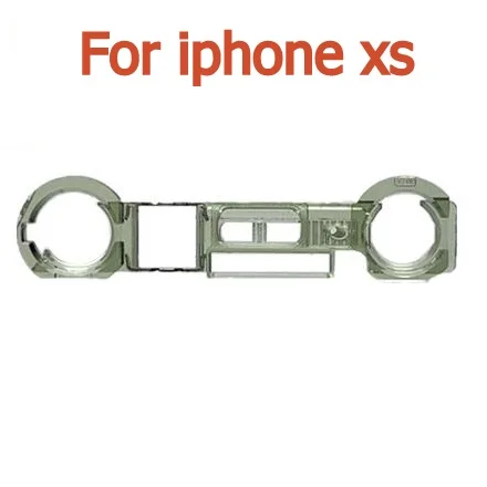 For iphone XS Датчик приближения светильник Сенсор& Фронтальная камера Пластик держатель для iPhone 4 4S 5S 5c 6 6s 7 8 plus X XS MAX Фронтальная камера кронштейн кольцо Запчасти - Цвет: For iphone XS