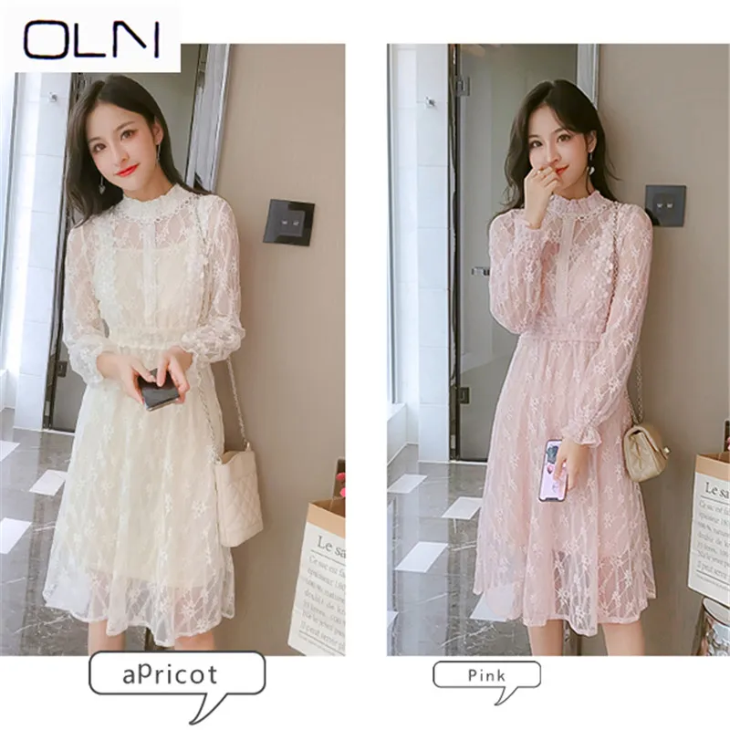 Платье Vestidos корейское летнее Новое поступление популярное французское нишевое
